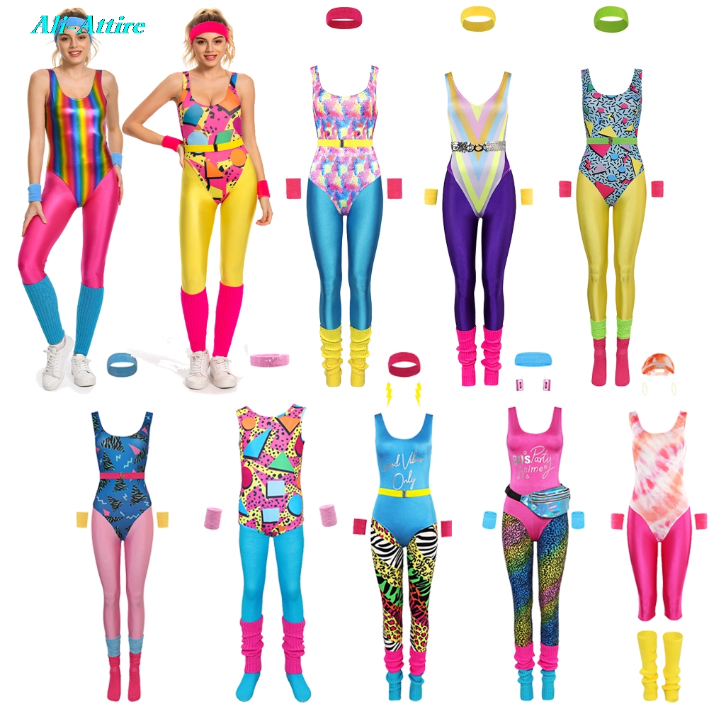 Yoga Fitness Wear - Yoga Sportswear Fitness Hippie Fantasia 80s