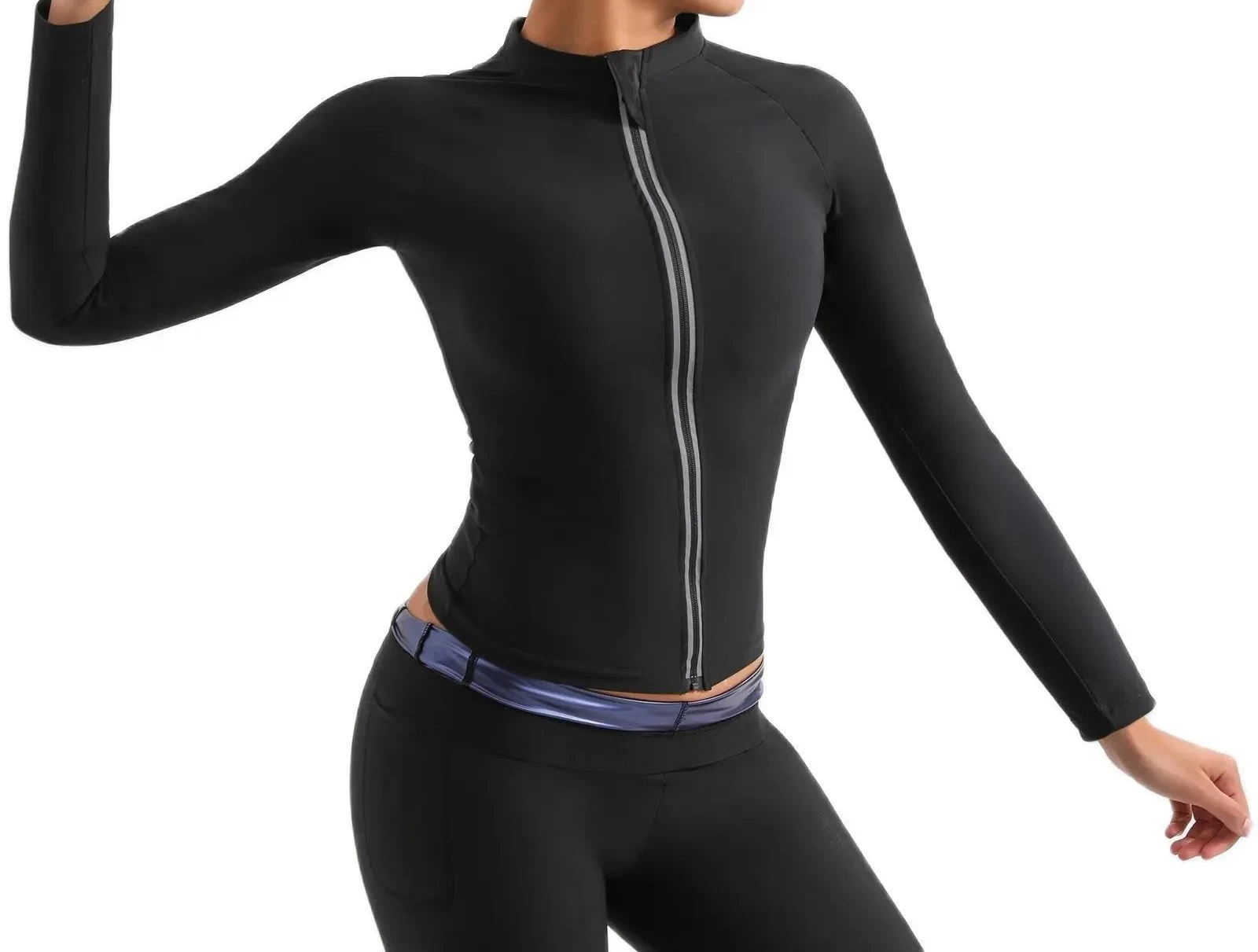 Yoga Fitness Jacket - Sweating clothes, running sweating fitness clothes,