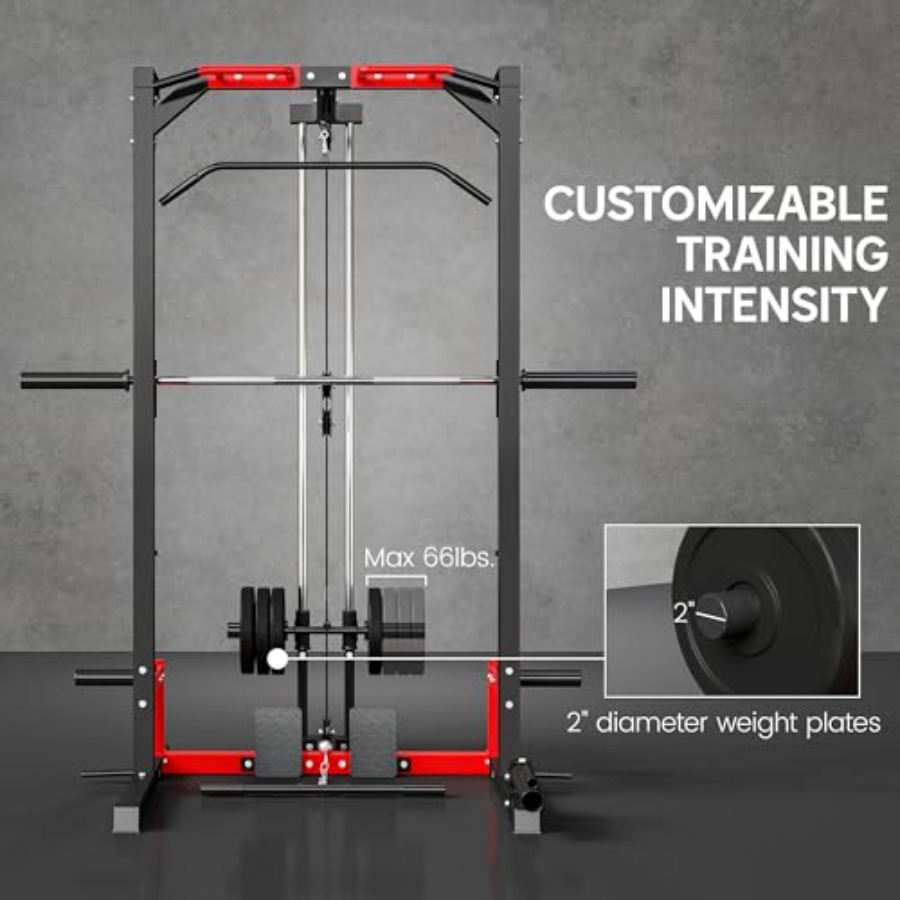 Power Cage Smith Machine Multi – обзор и цена Lat Pulldown Bar