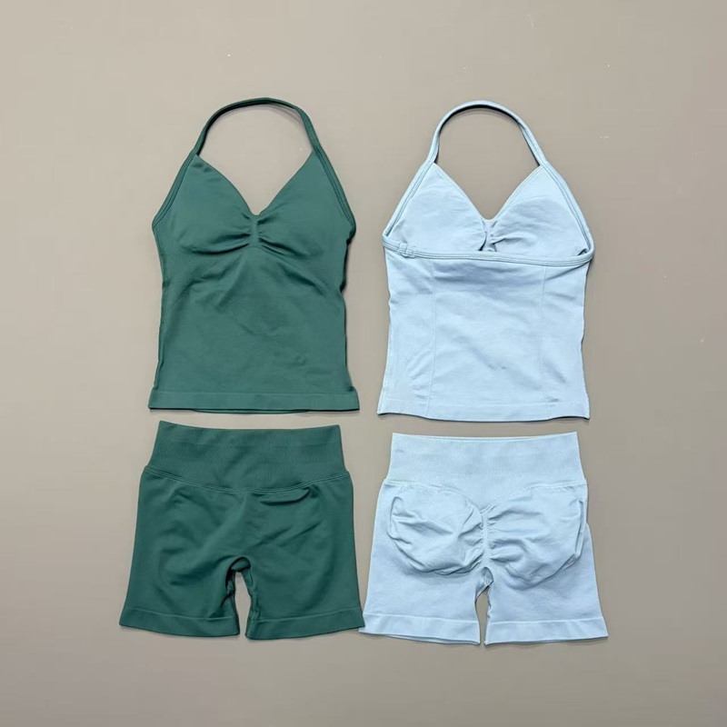 2 Piece Gym Set Women Seamless – обзор и цена Yoga Fitness Wear