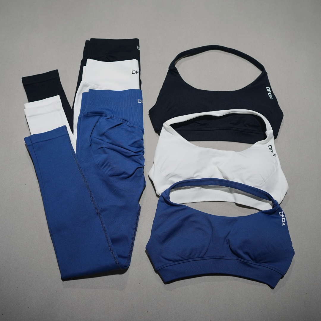 DFDK Women's Lace-Up 2Pcs Acti – обзор и цена Yoga Fitness Kleidung