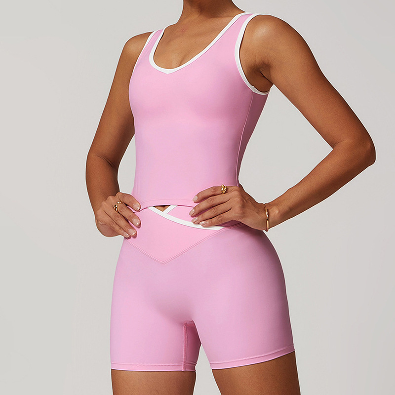 Tight Fitting Sleeveless Cross – обзор и цена Yoga Fitness Wear