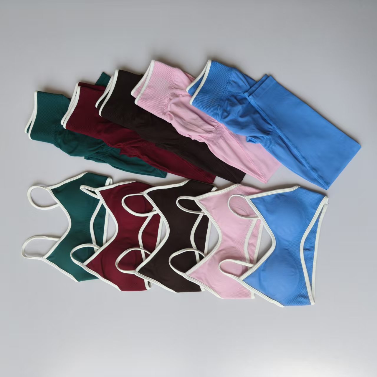 Seamless 2PCS Legging Sets Wom – обзор и цена Yoga Fitness Kleidung