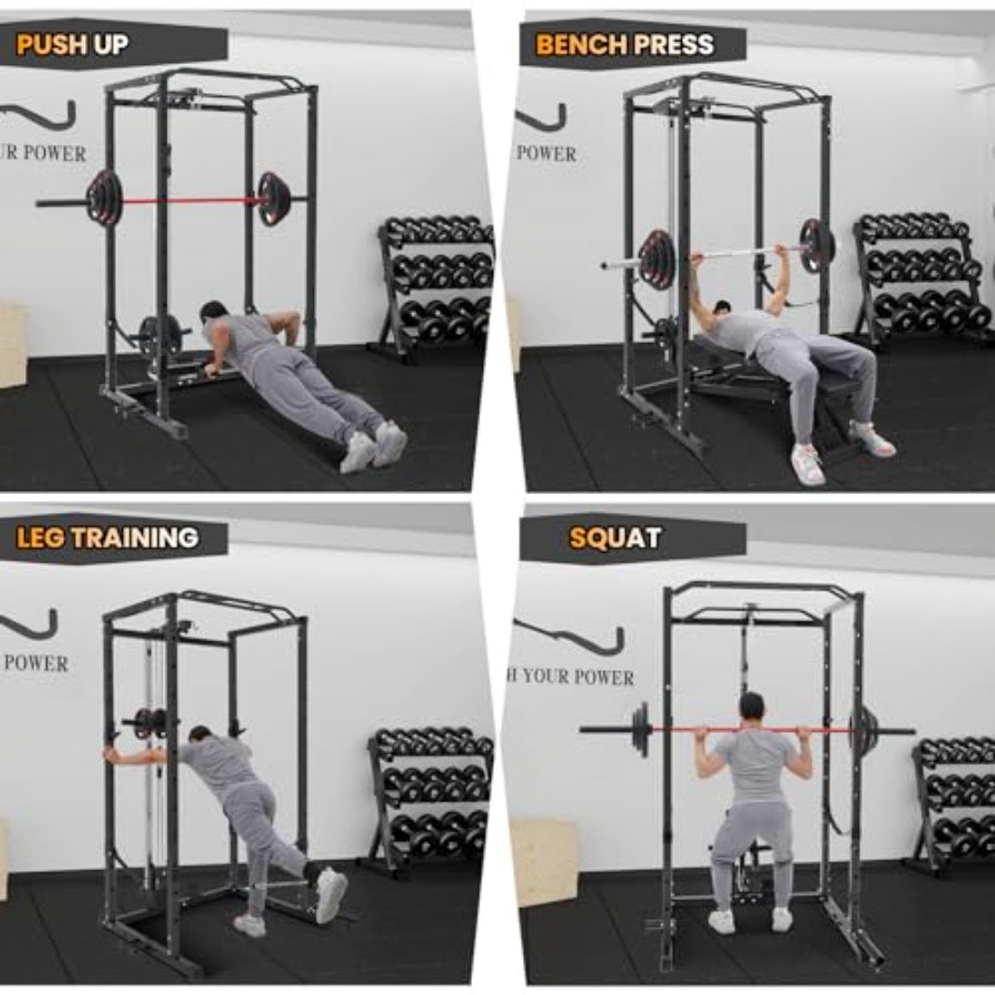 1600 Lbs Power Rack for Home G – обзор и цена Lat Pulldown Bar