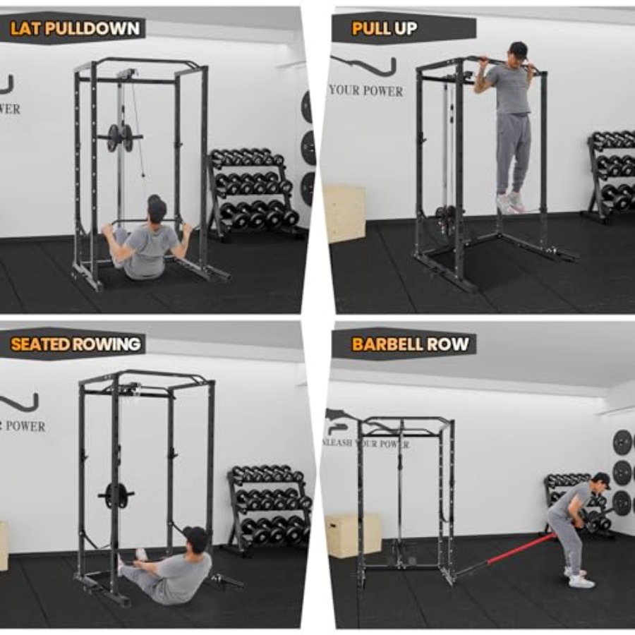 1600 Lbs Power Rack for Home G – обзор и цена Lat Pulldown Bar