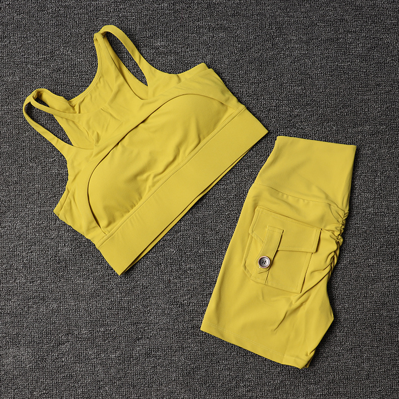 Fitness Shorts Yoga Sets Women – обзор и цена Yoga Fitness Kleidung