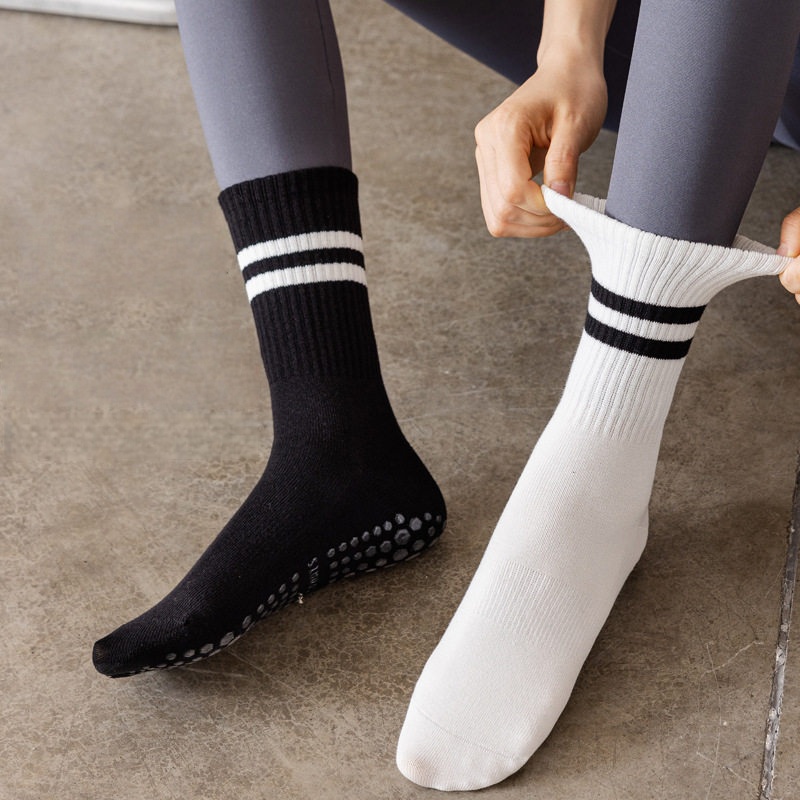 Women Non Slip Yoga Socks, Gri – обзор и цена Yoga Fitness Wear