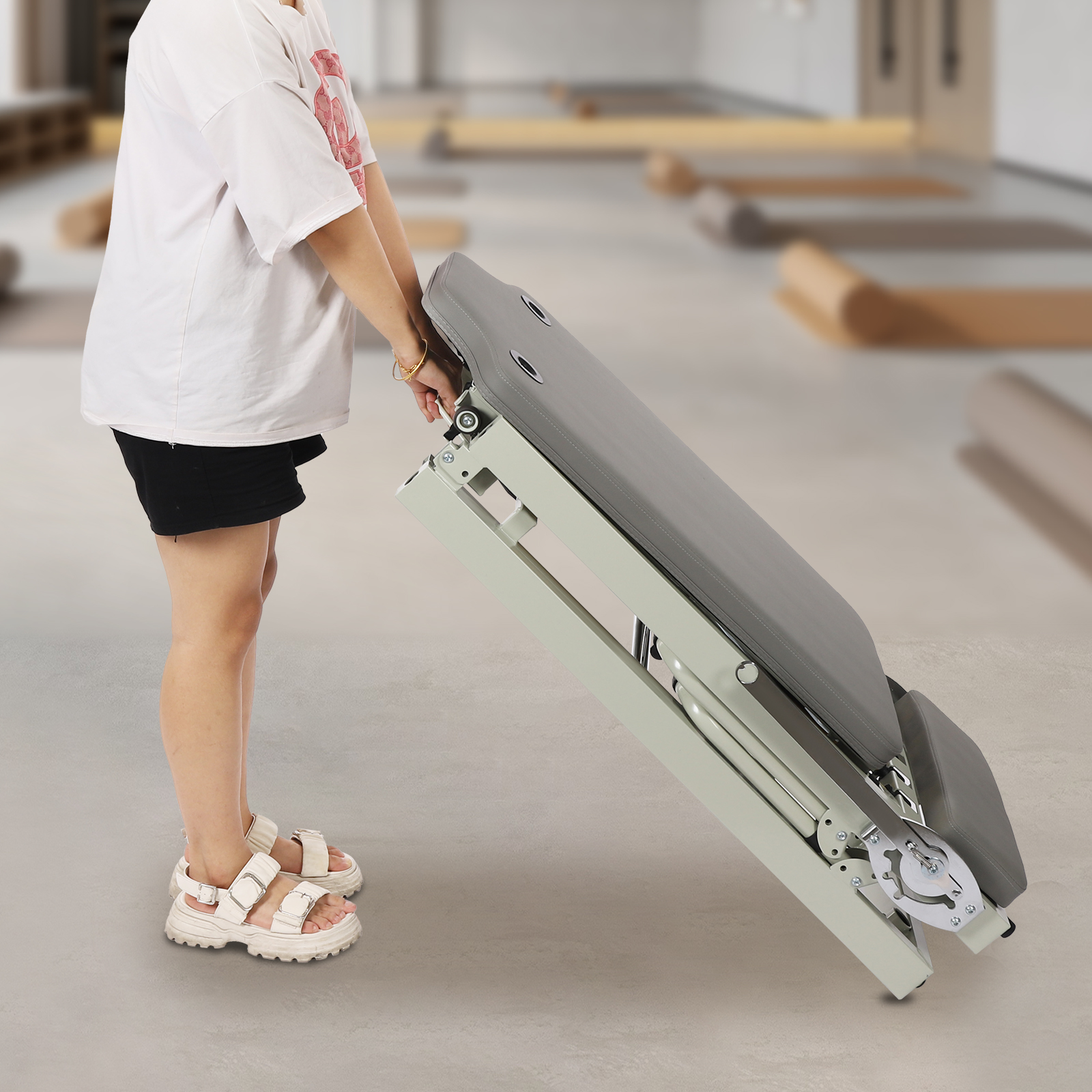 Professional Foldable Pilates  – обзор и цена Yoga Fitness Reformer