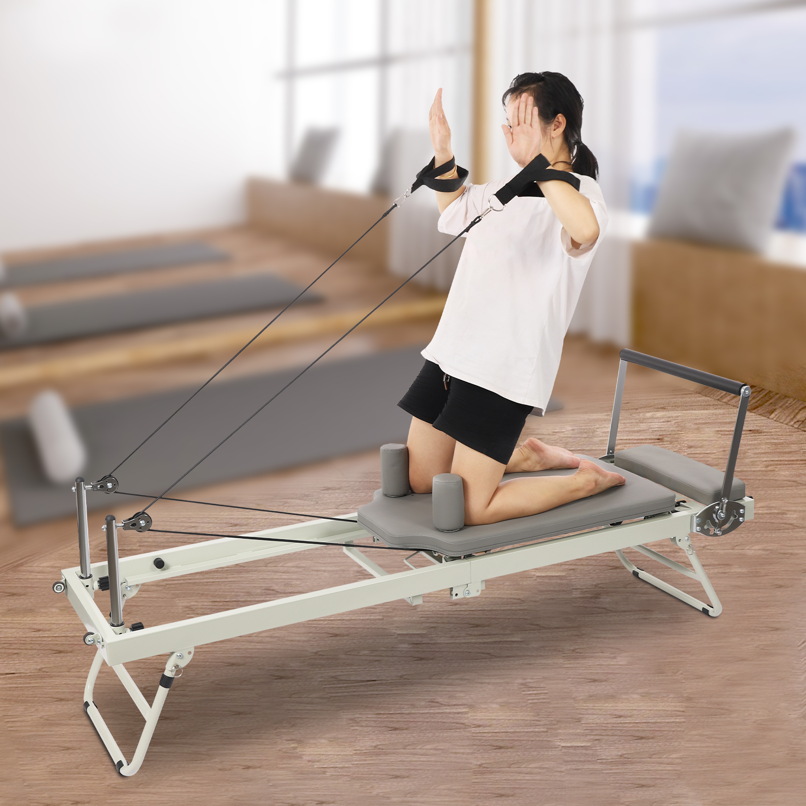 Professional Foldable Pilates  – обзор и цена Yoga Fitness Reformer