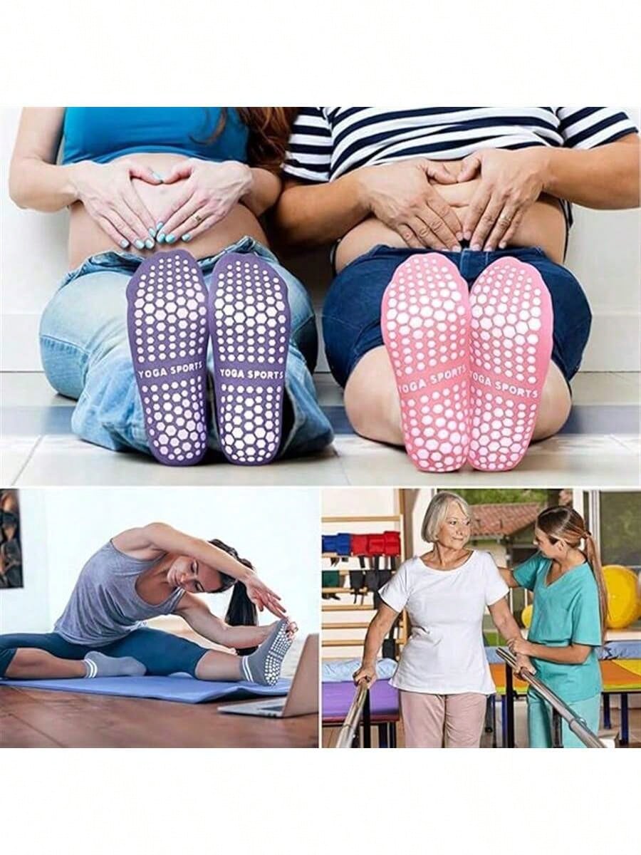 5 Pairs Women Double Stripe No – обзор и цена Yoga Fitness Wear