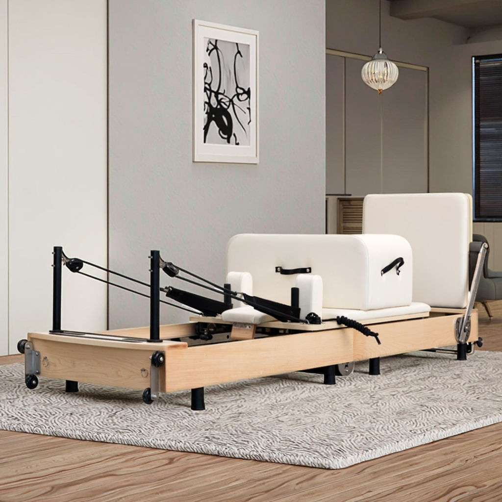 Pilates Foldable Reformer Set  – обзор и цена Yoga Fitness Reformer