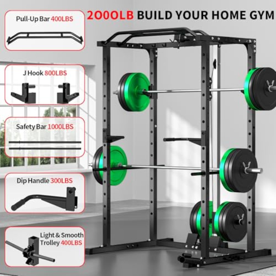 Home gym power rack with LAT p – обзор и цена Lat Pulldown Bar