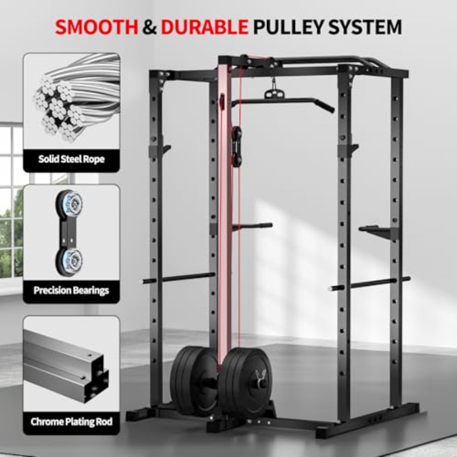 Home gym power rack with LAT p – обзор и цена Lat Pulldown Bar