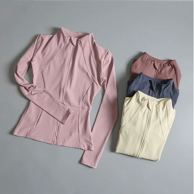Women's Long-Sleeved Sports Fl – обзор и цена Yoga Fitness Jacket