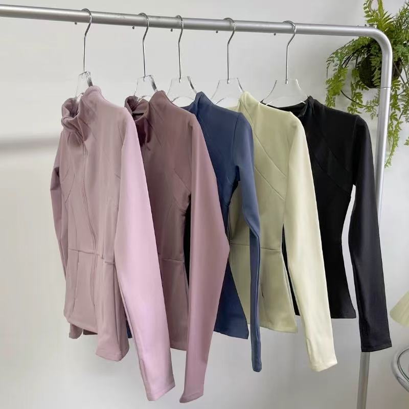 Women's Long-Sleeved Sports Fl – обзор и цена Yoga Fitness Jacket