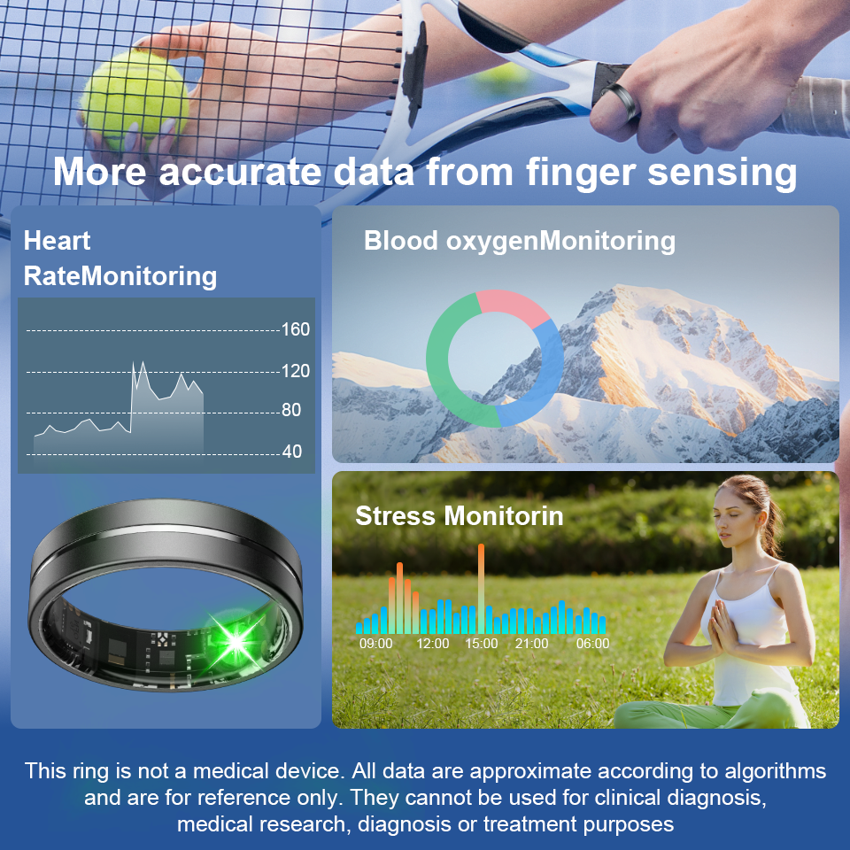 Smart Rings Health Monitor Sle – обзор и цена Gymnastics Rings