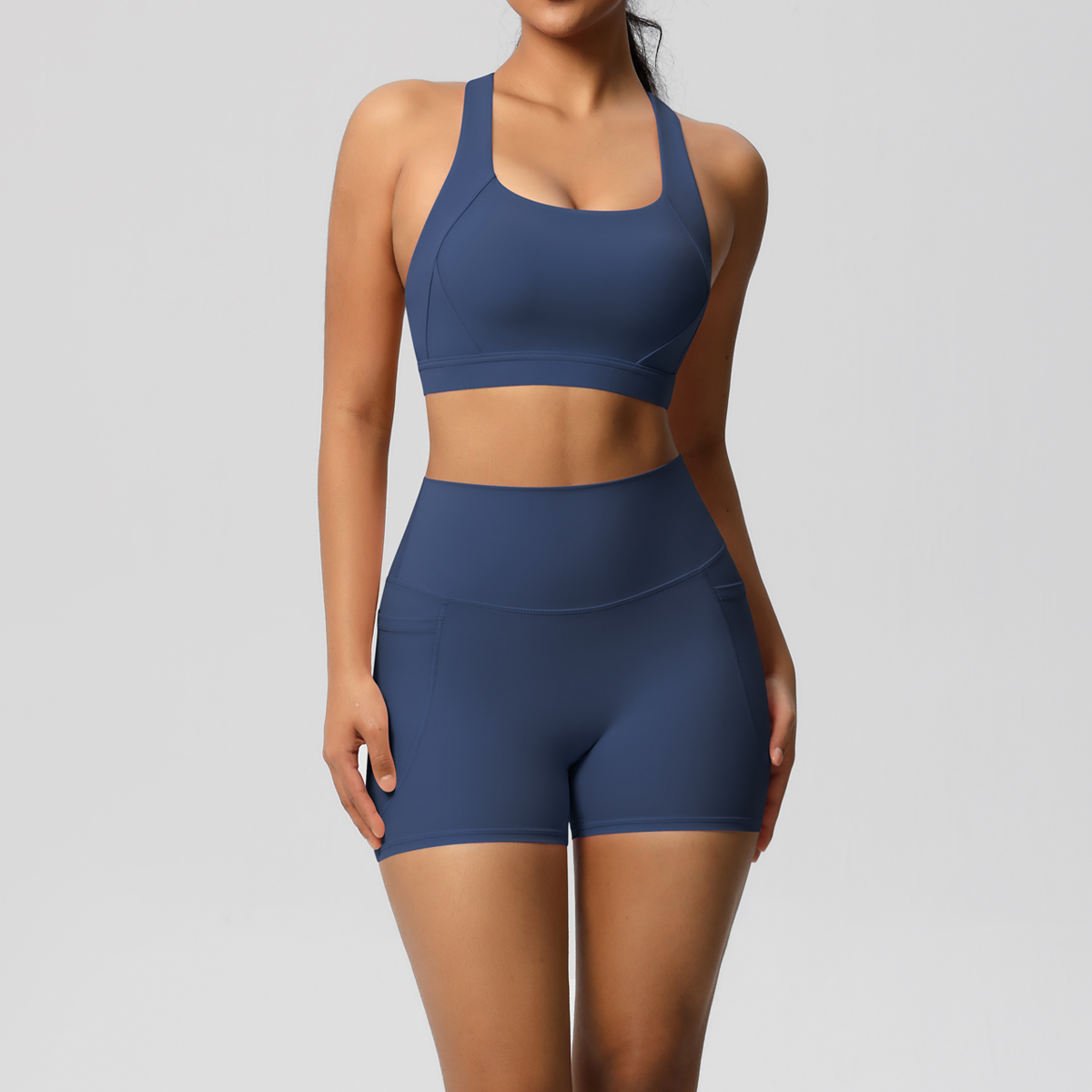 2PCS Sportswear With Pocketed  – обзор и цена Yoga Fitness Kleidung